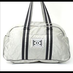 Chanel sport line travel bag